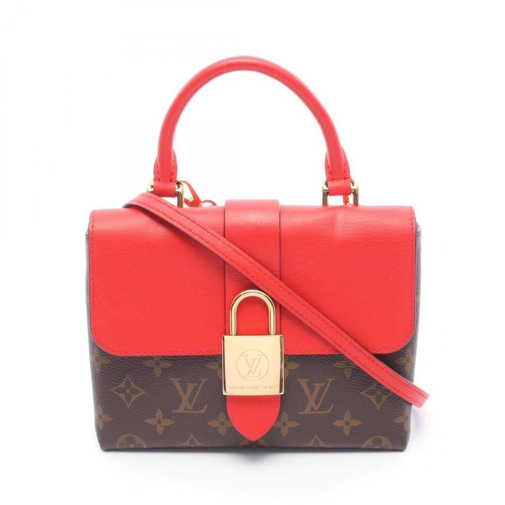 Louis Vuitton Rocky BB Monogram Noir 2-Way Handbag, Coated Canvas Leather, Wo...